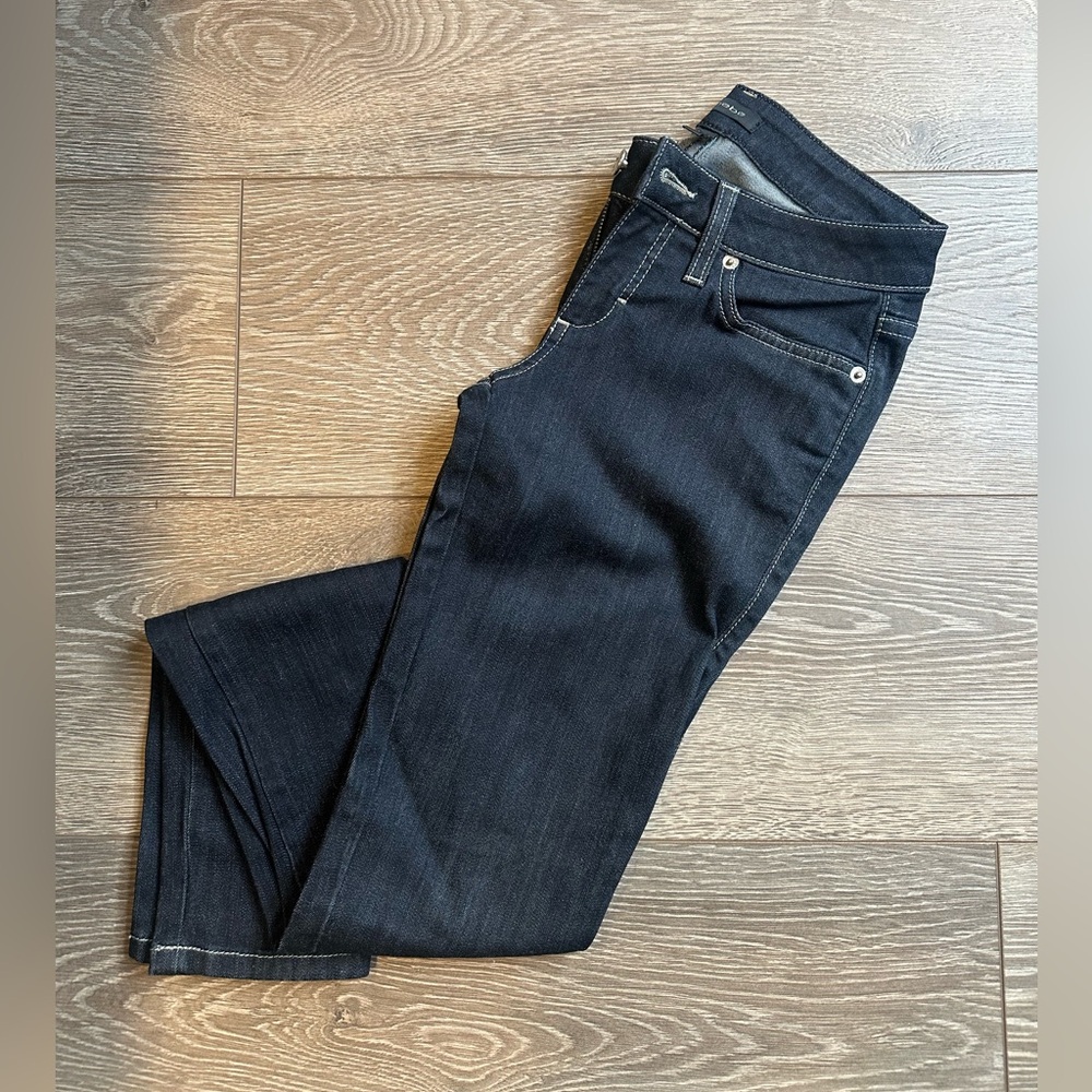bebe Black Denim Skinny Jeans
